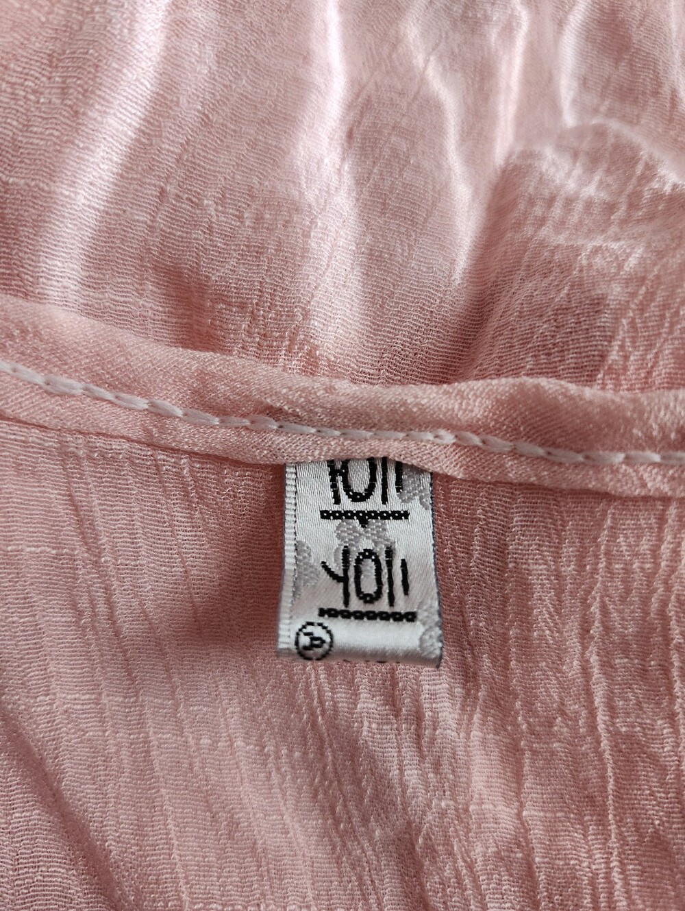 Pink Button Down Flowy Top - Picture 3 of 6